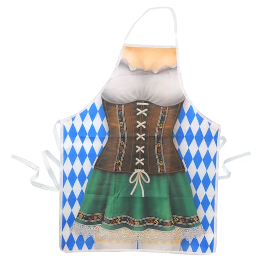 Beistle Fraulein Fabric Novelty Apron